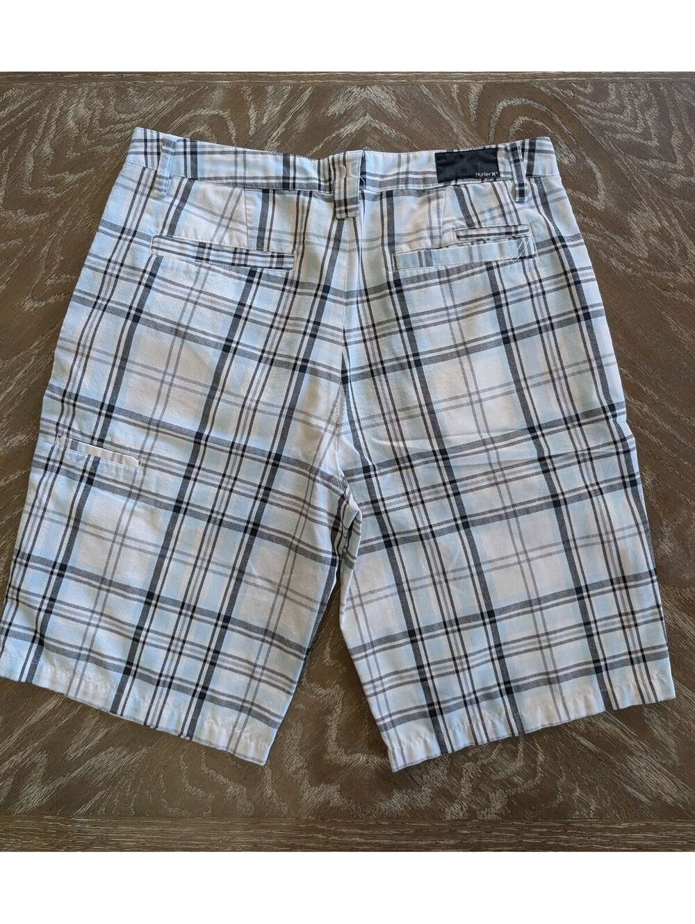 Vintage Hurley Plaid Y2K 2007 Shorts - Picture 3 of 5